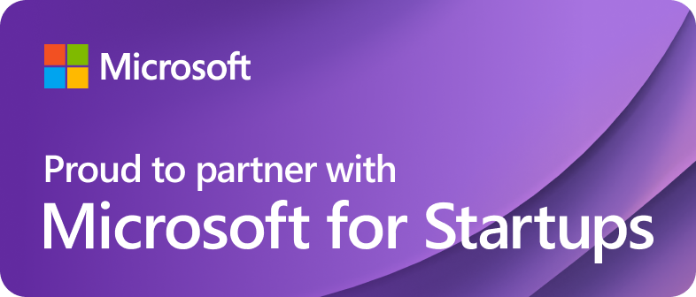 proud to be partner with microsoft for startups